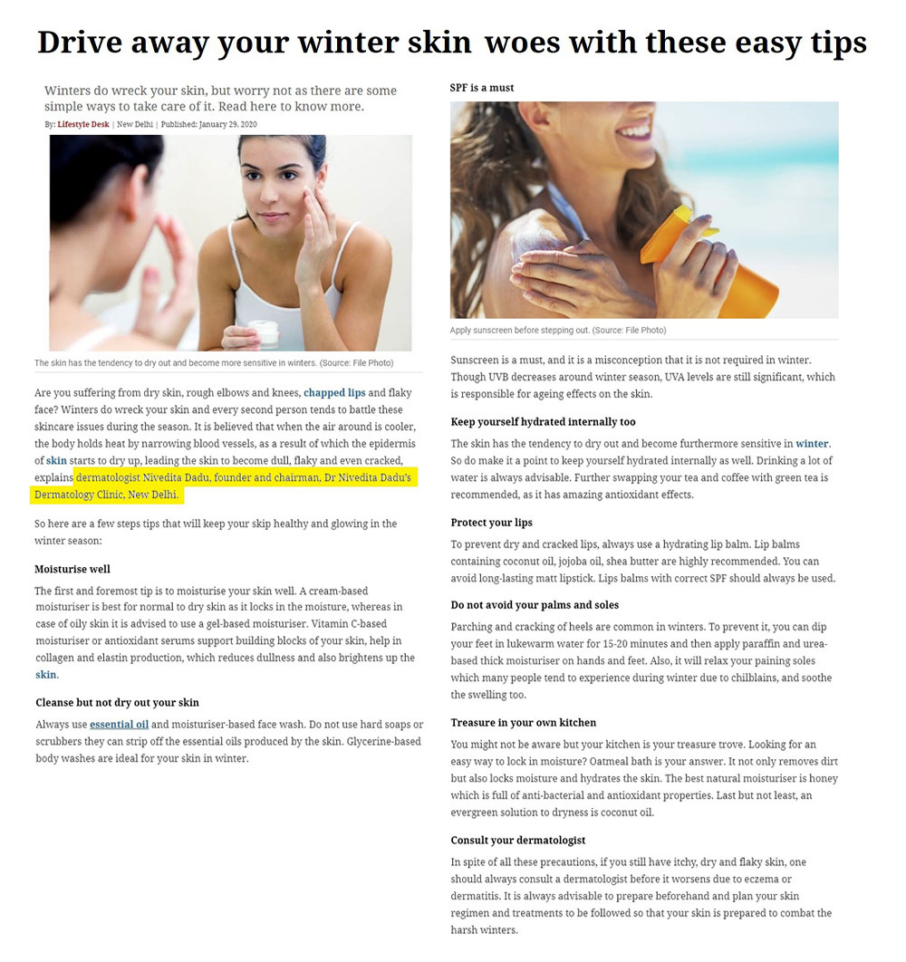 Drive away your winter skin woes with these easy tips